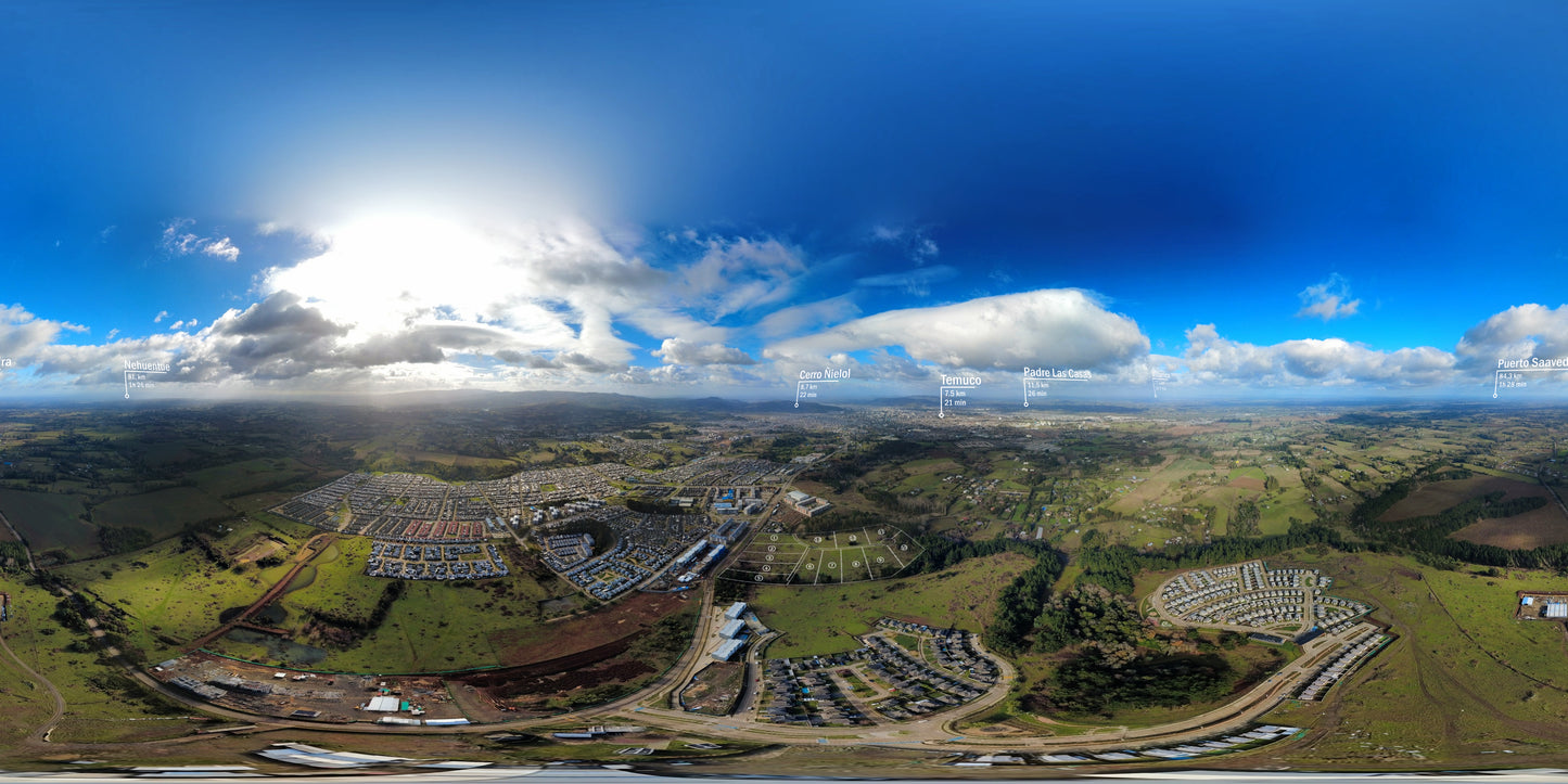 Fotografía 360° con Overlays de planos y puntos clave